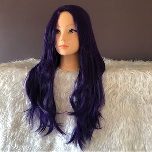 Long Straight Wig Heat Resistant Synthetic Daily Party Cosplay Wig for Women